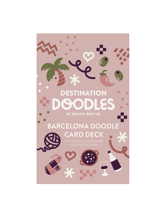 Barcelona Doodle Card Deck (Foil Pack)
