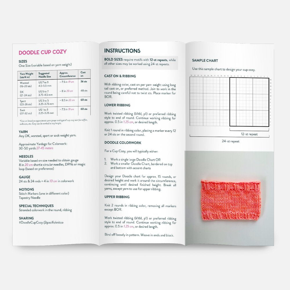 Base Doodle Cup Cozy - Brochure - Pack of 10