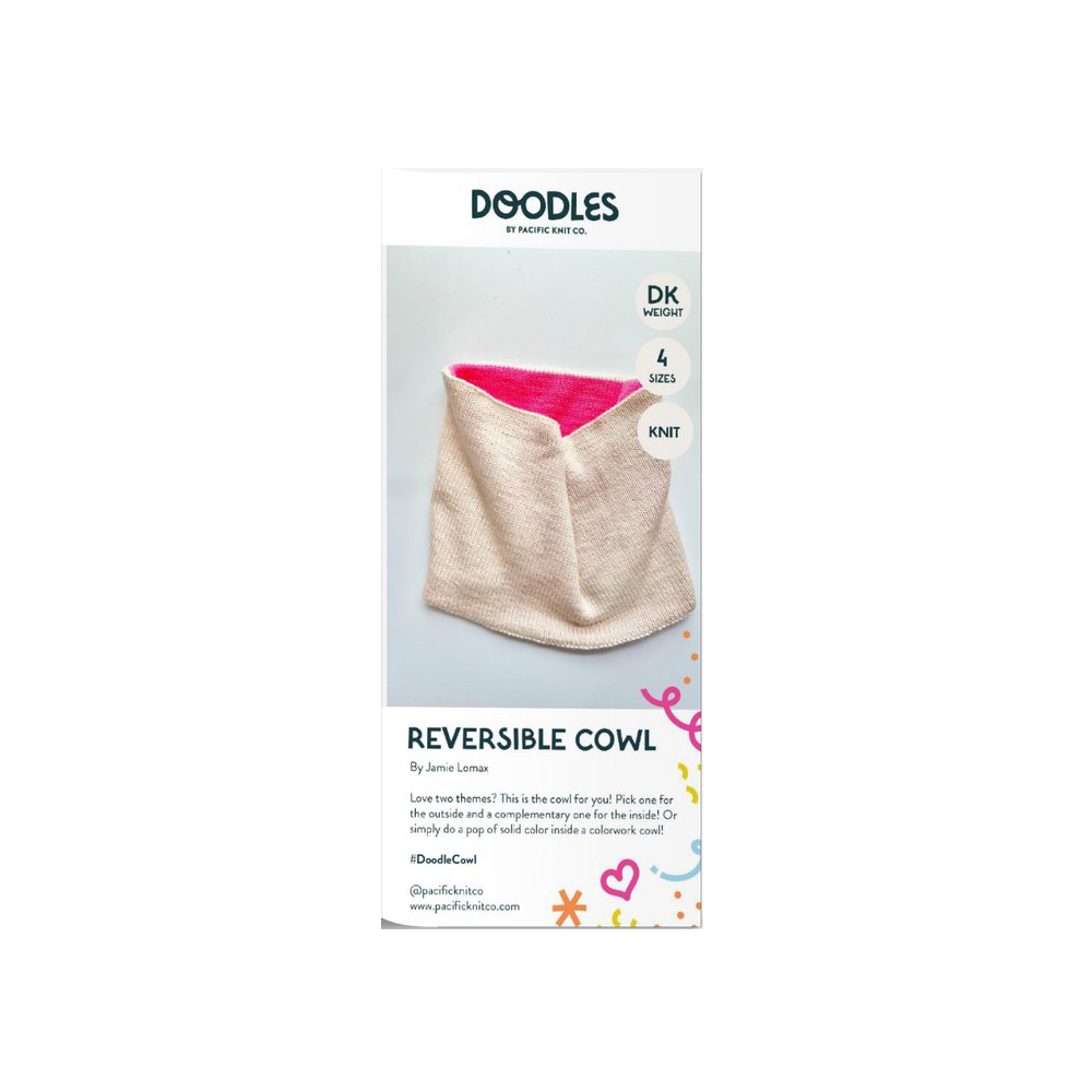Base Doodle Reversible Cowl - DK - Brochure - Pack of 10