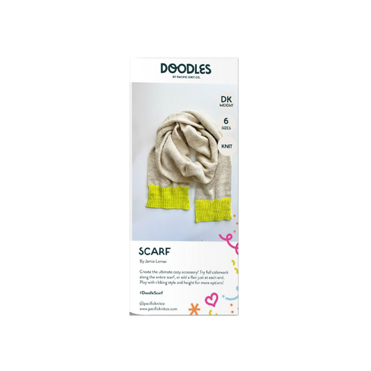 Base Doodle Scarf - DK - Brochure - Pack of 10
