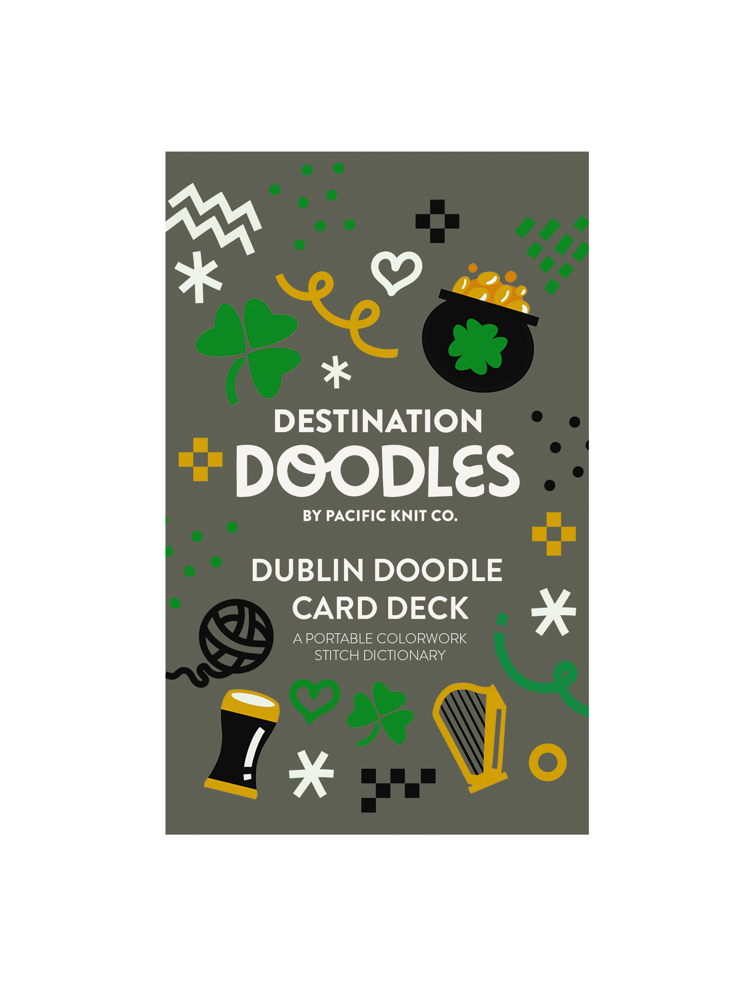 Dublin Doodle Card Deck (Foil Pack)