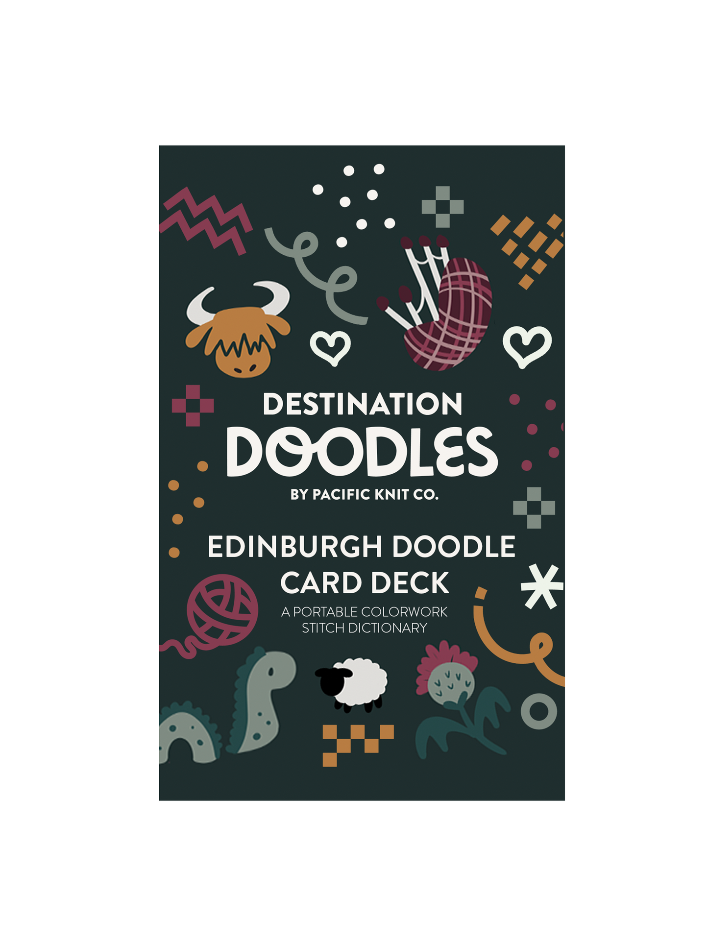 Edinburgh Doodle Card Deck (Foil Pack)