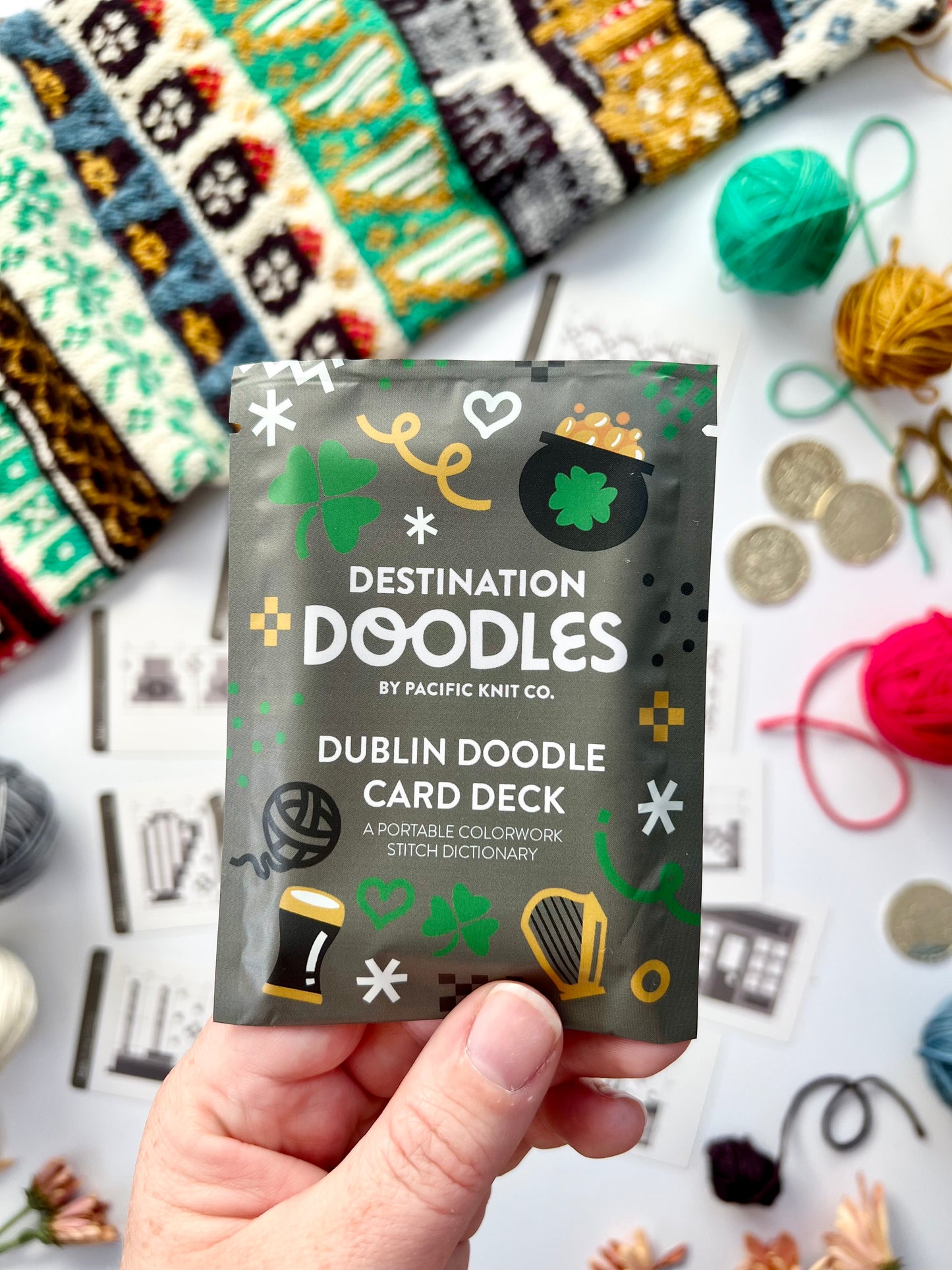 Dublin Doodle Card Deck (Foil Pack)