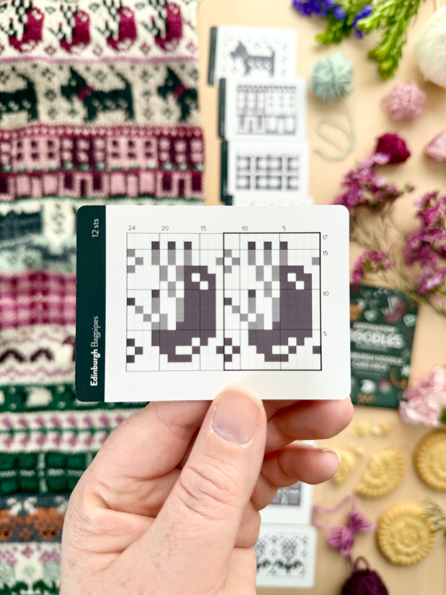 Edinburgh Doodle Card Deck (Foil Pack)