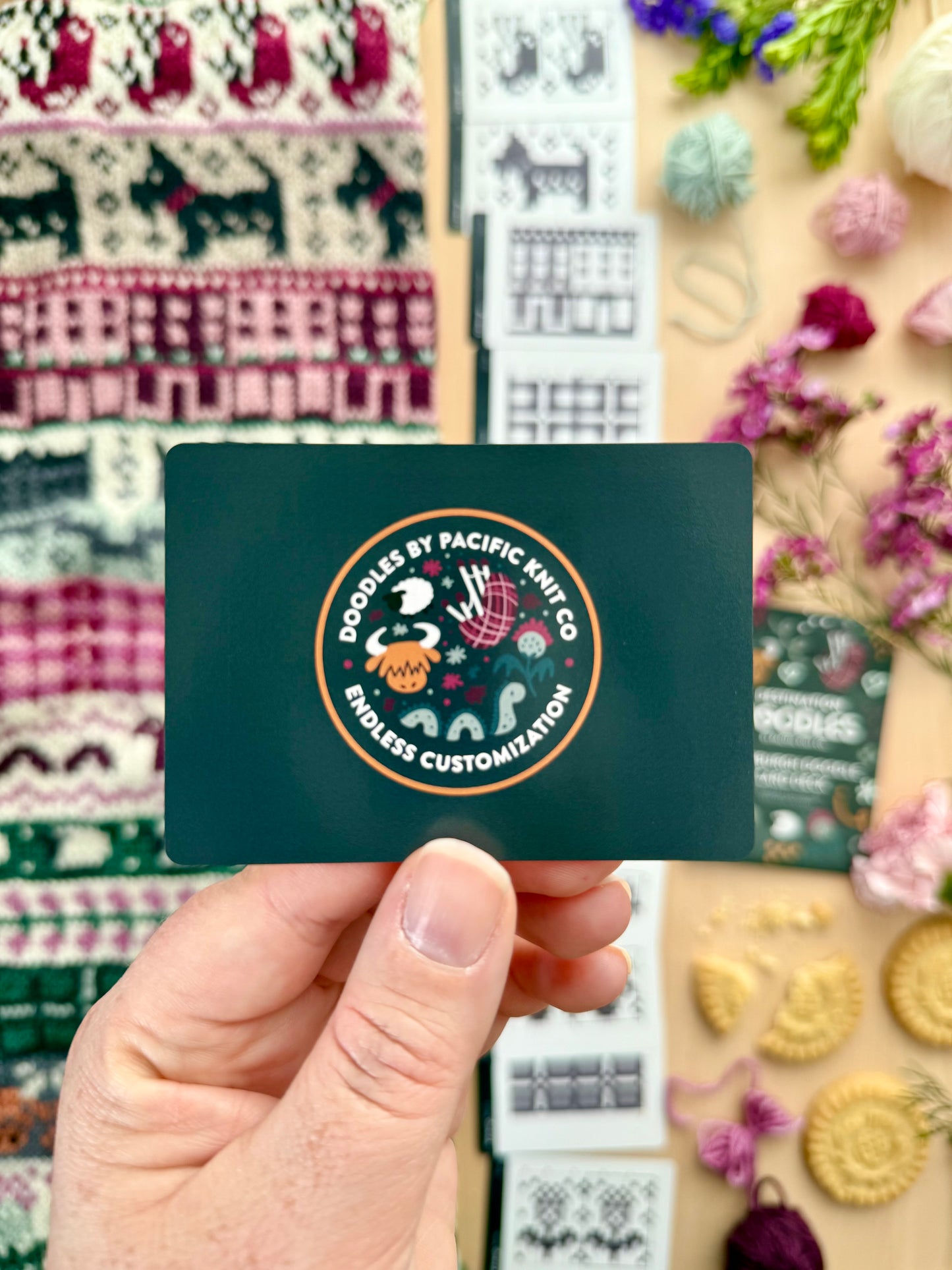 Edinburgh Doodle Card Deck (Foil Pack)