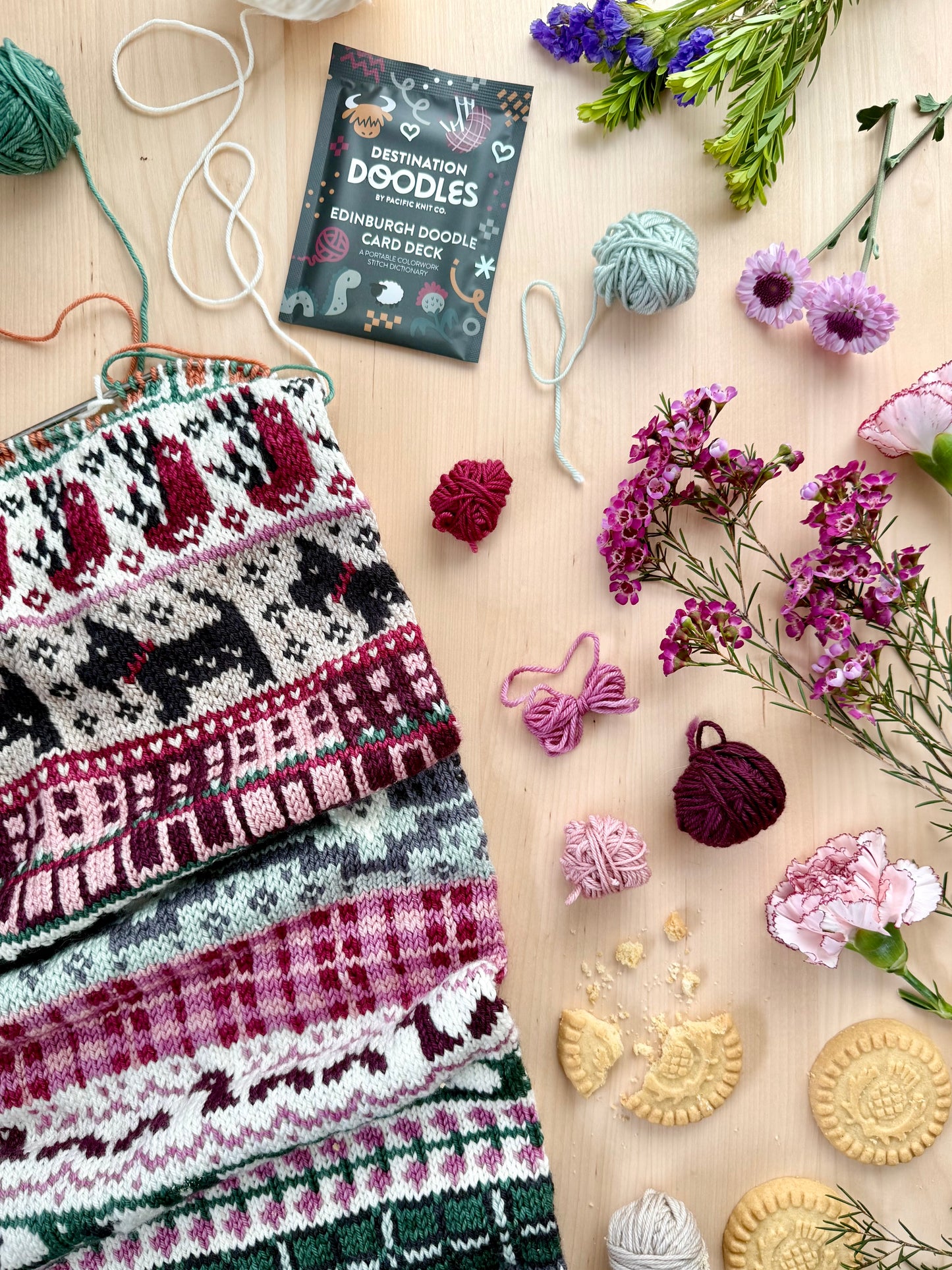 Edinburgh Doodle Card Deck (Foil Pack)