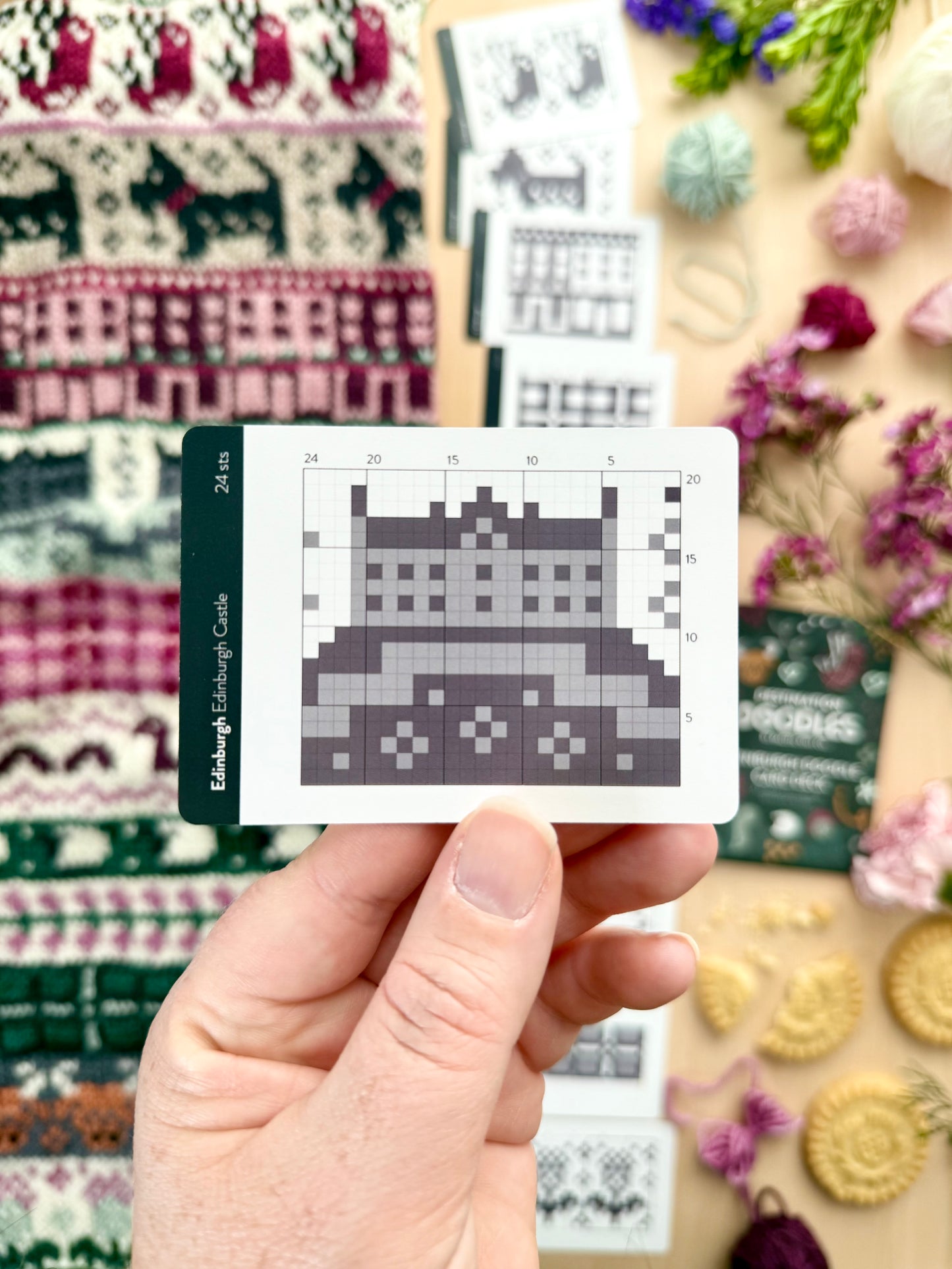 Edinburgh Doodle Card Deck (Foil Pack)