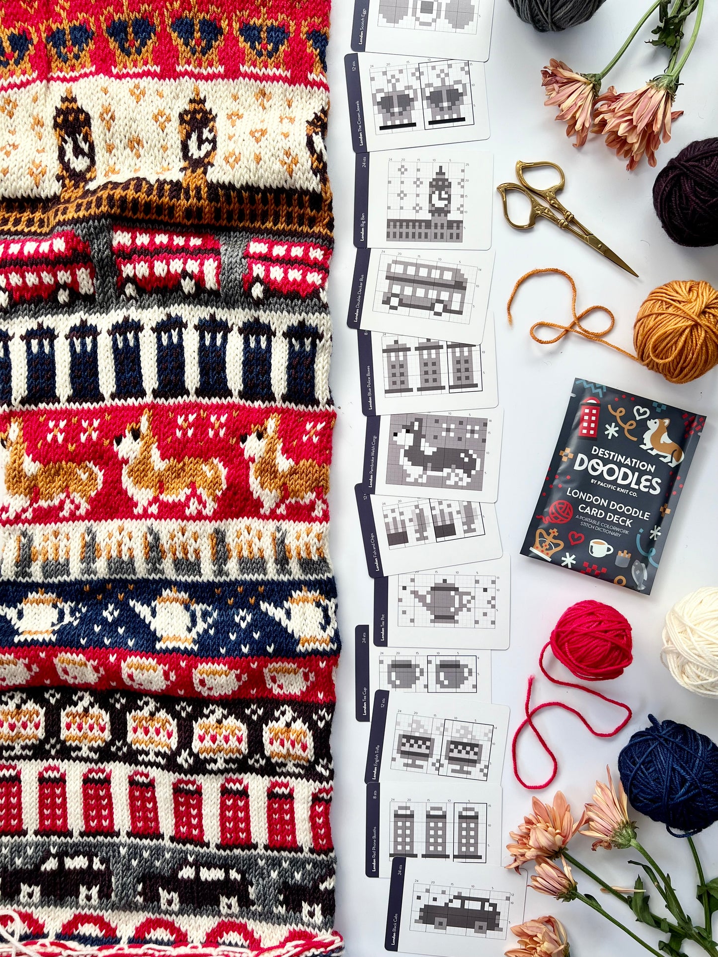 London Doodle Card Deck (Foil Pack)