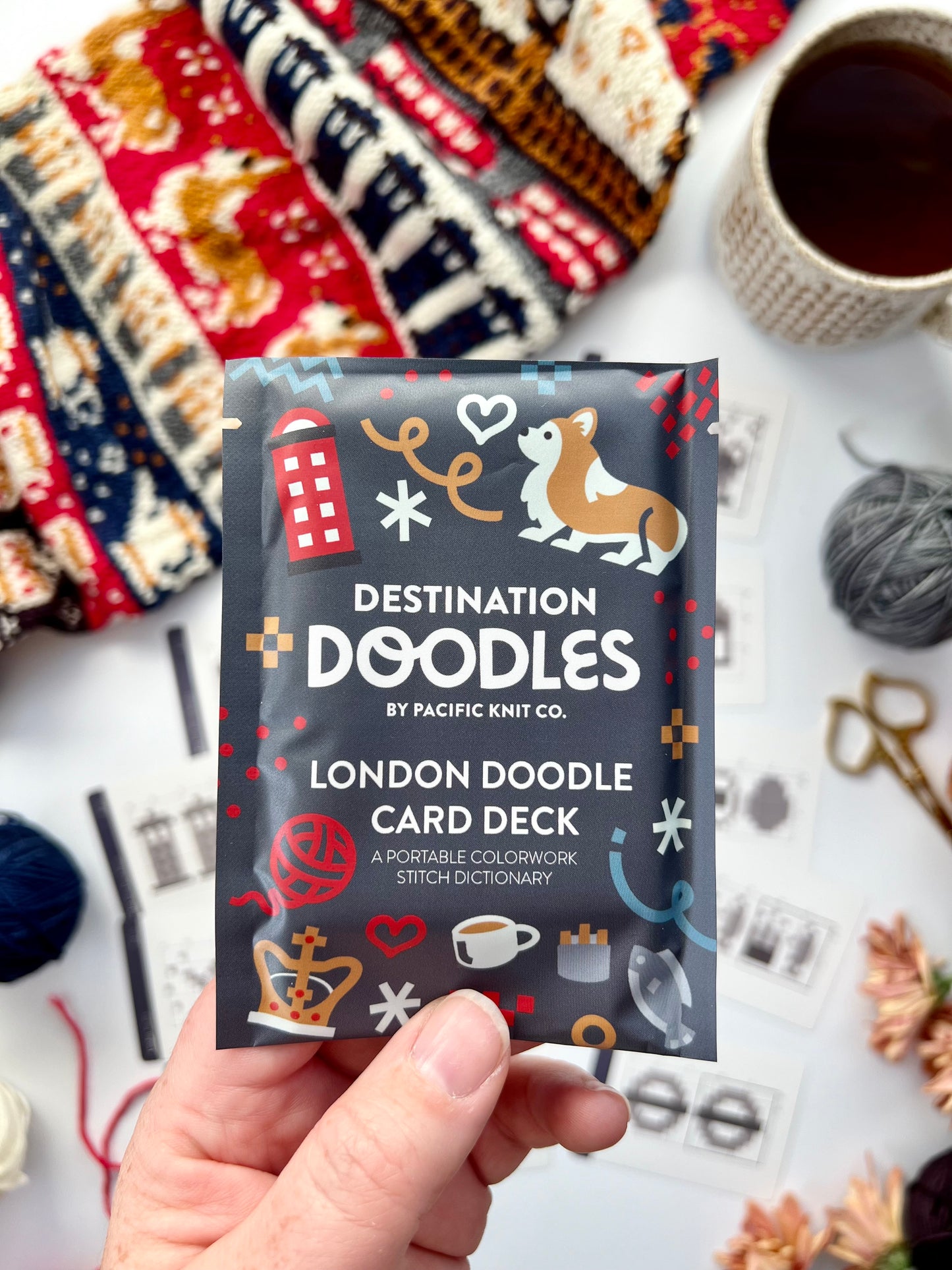 London Doodle Card Deck (Foil Pack)