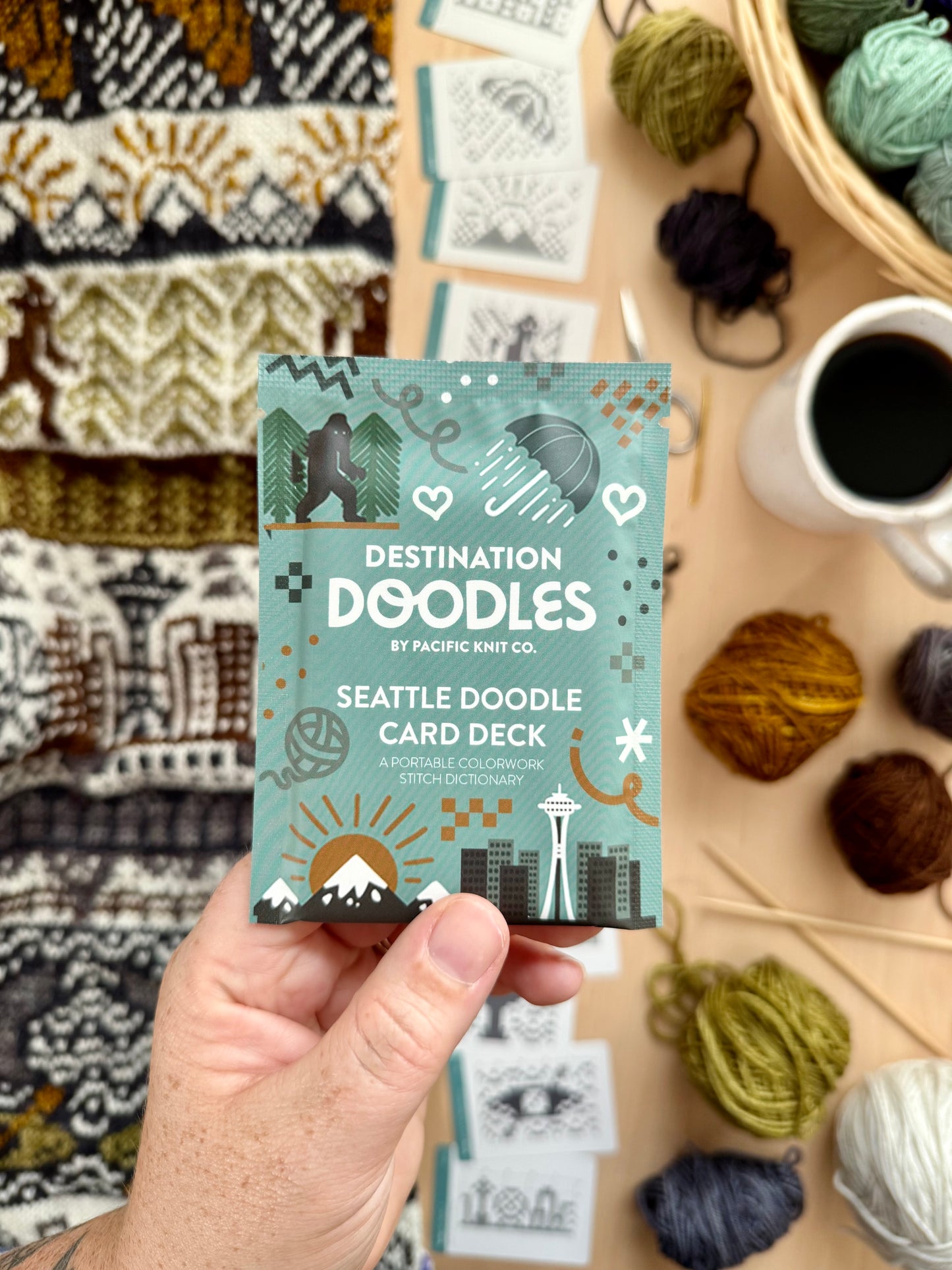 Seattle Doodle Card Deck (Foil Pack)