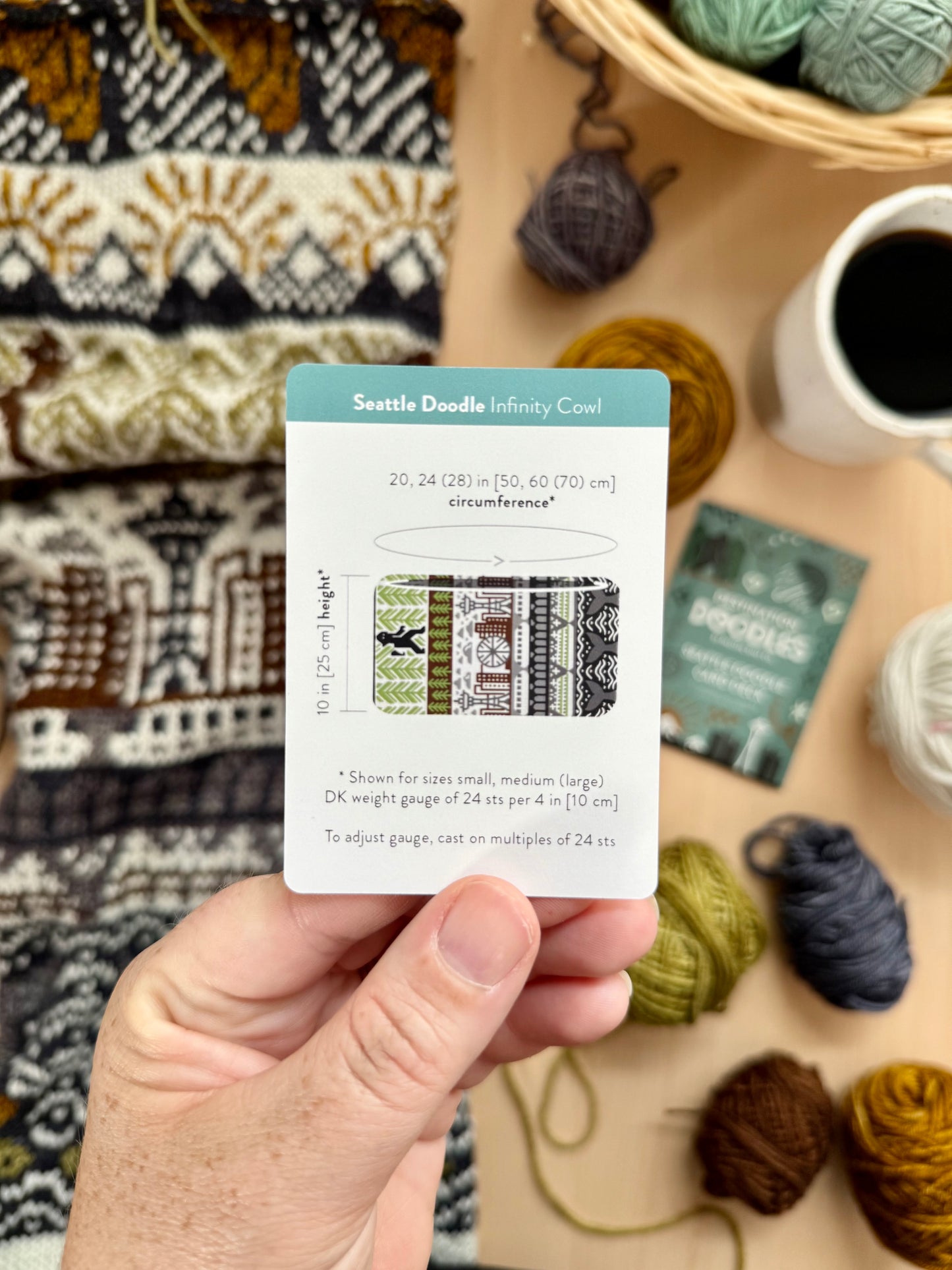 Seattle Doodle Card Deck (Foil Pack)
