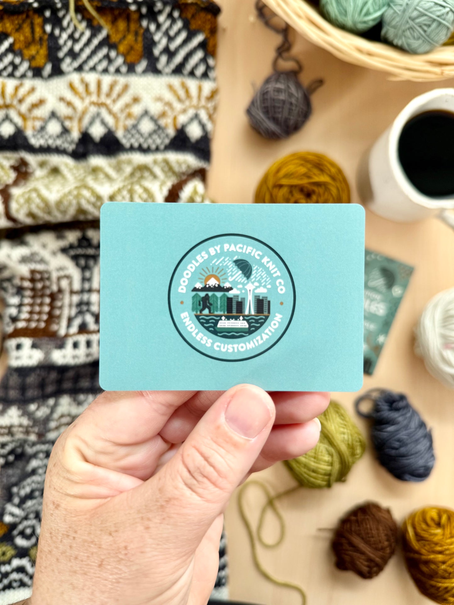 Seattle Doodle Card Deck (Foil Pack)
