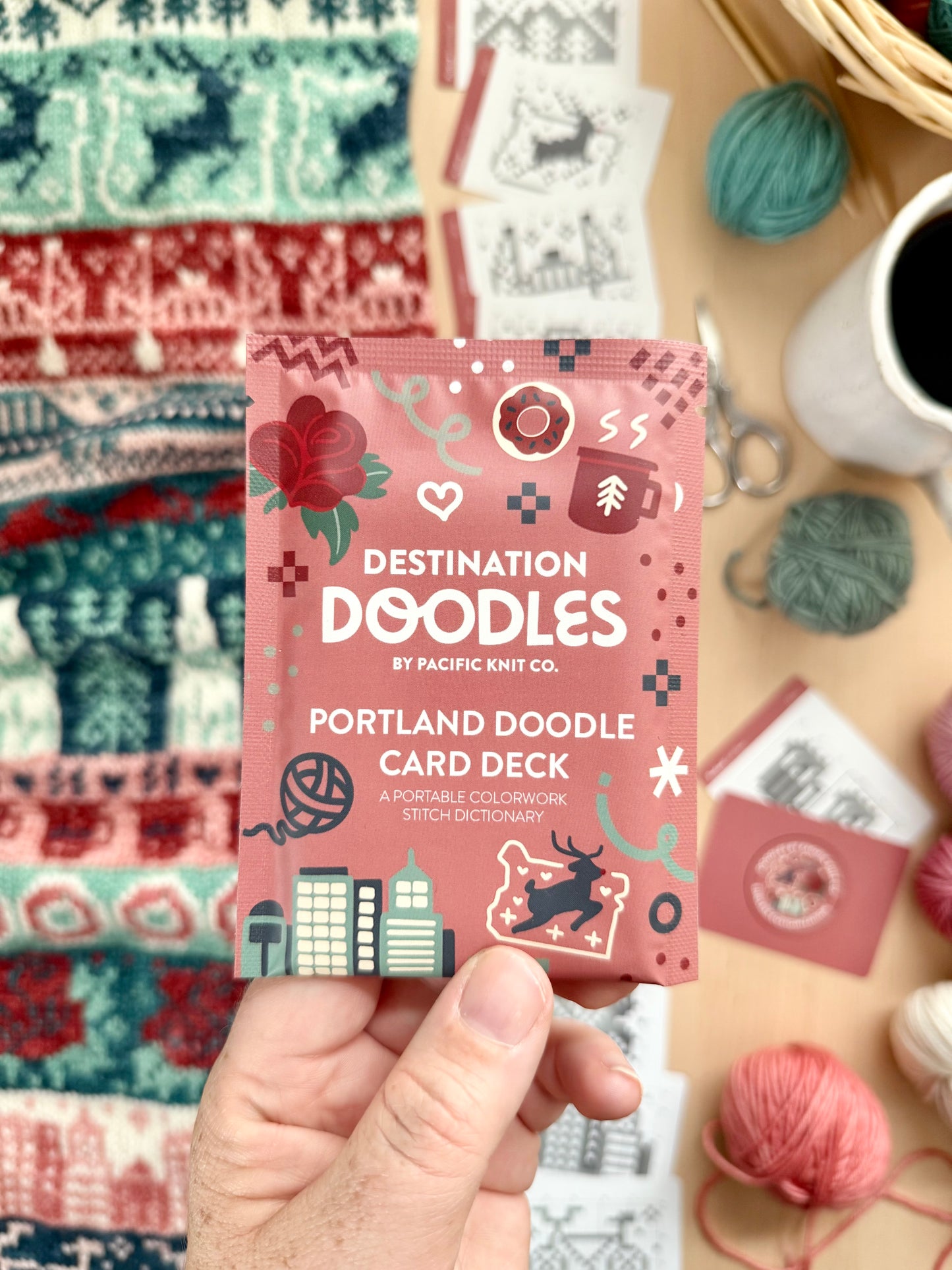 Portland Doodle Card Deck (Foil Pack)