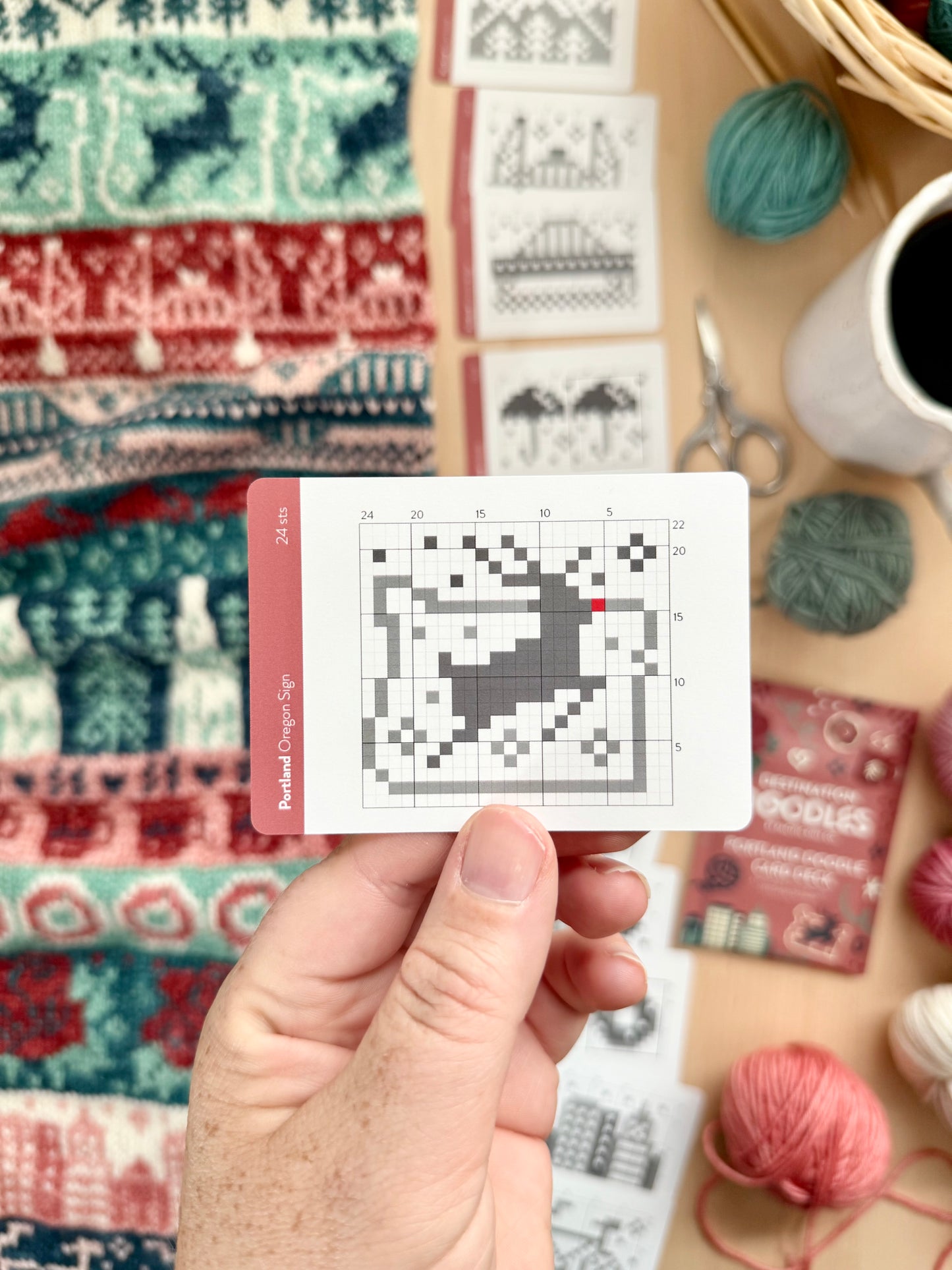 Portland Doodle Card Deck (Foil Pack)
