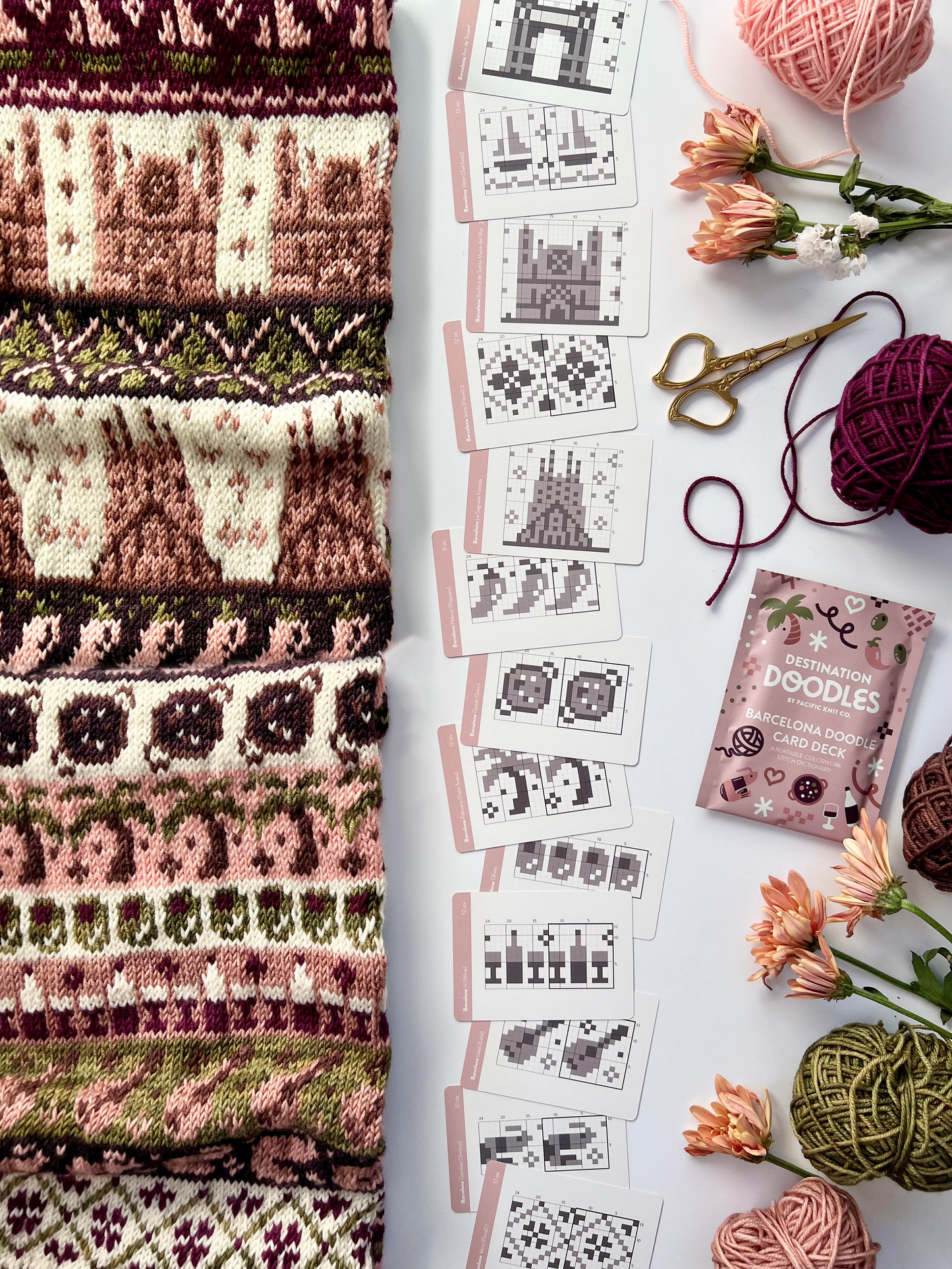 Barcelona Doodle Card Deck (Foil Pack)