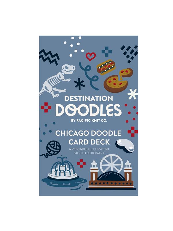 Chicago Doodle Card Deck (Foil Pack)