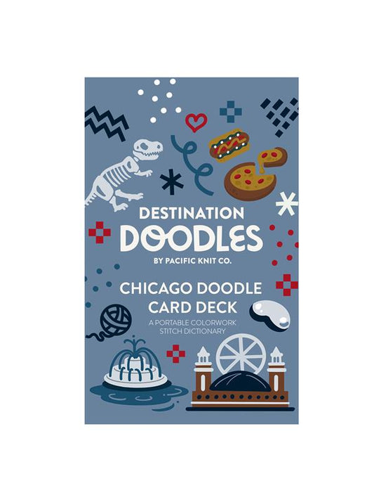 Chicago Doodle Card Deck (Foil Pack)