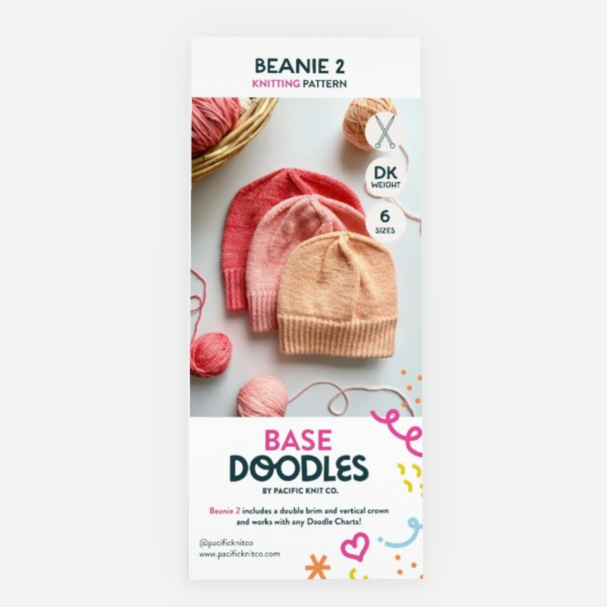 Base Doodle Beanie 2 - DK - Brochure - Pack of 10