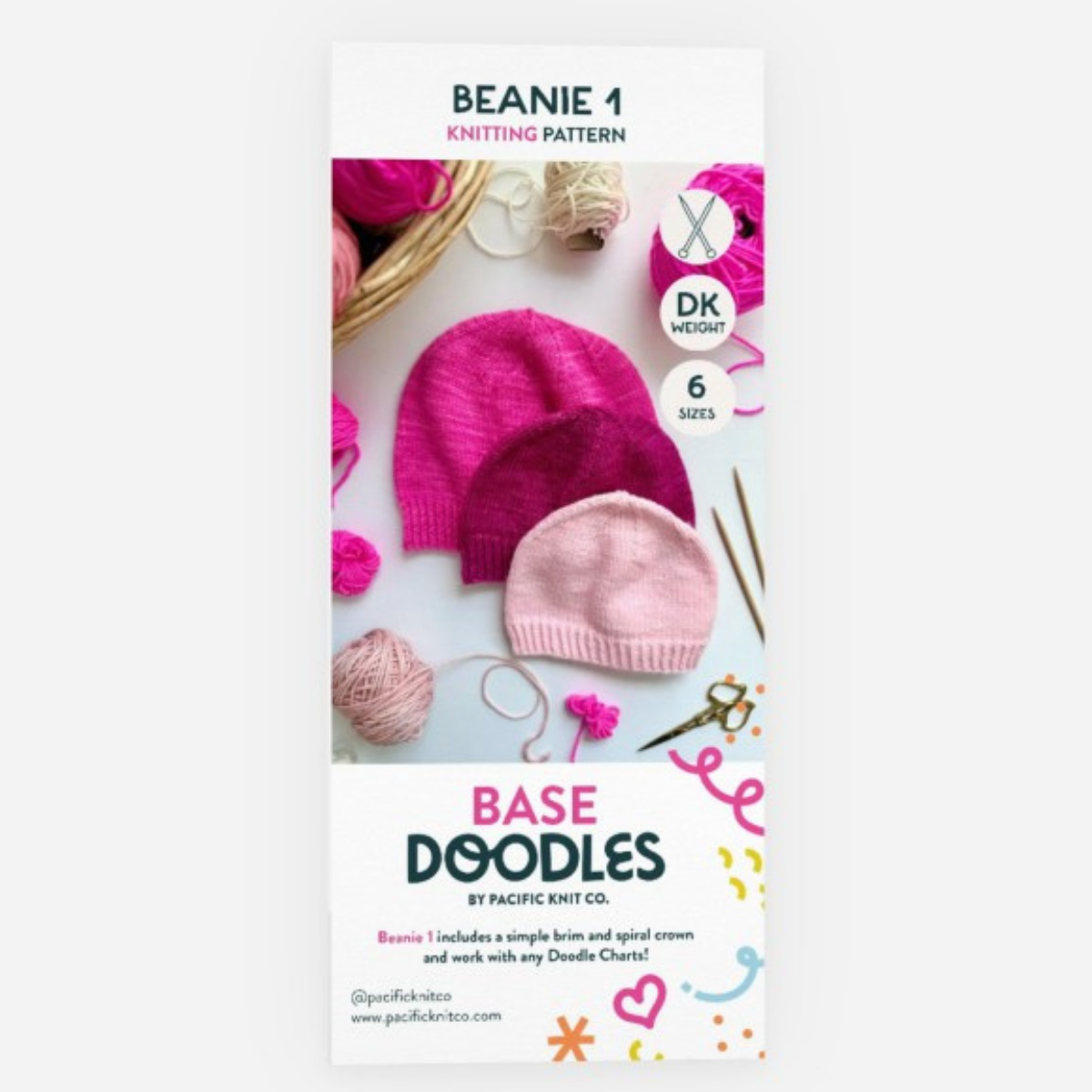 Base Doodle Beanie 1 - DK - Brochure - Pack of 10