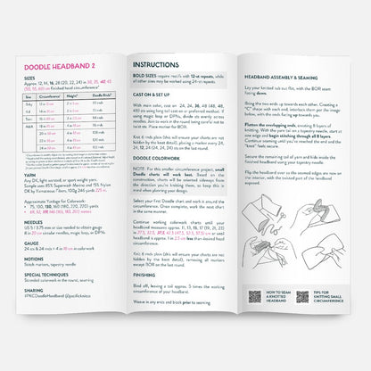 Base Doodle Headband - Brochure - Pack of 10