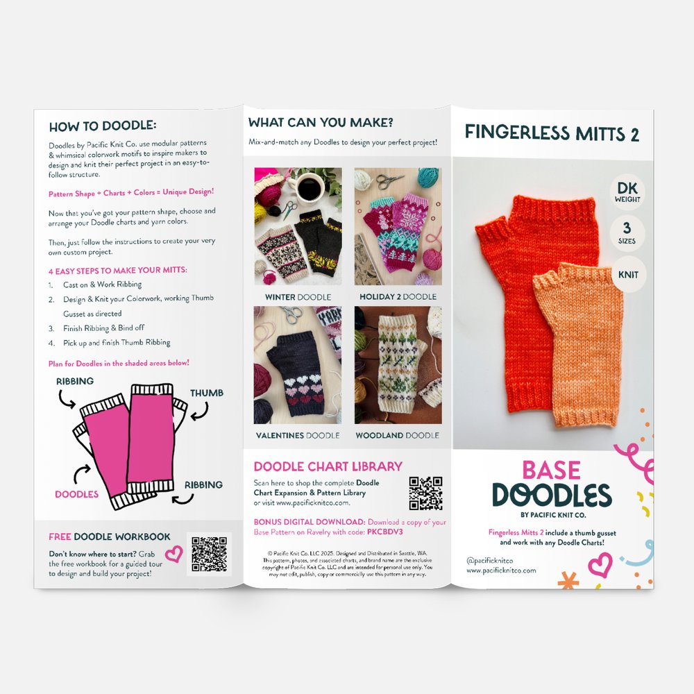 Base Doodle Mitts 2 - Brochure - Pack of 10