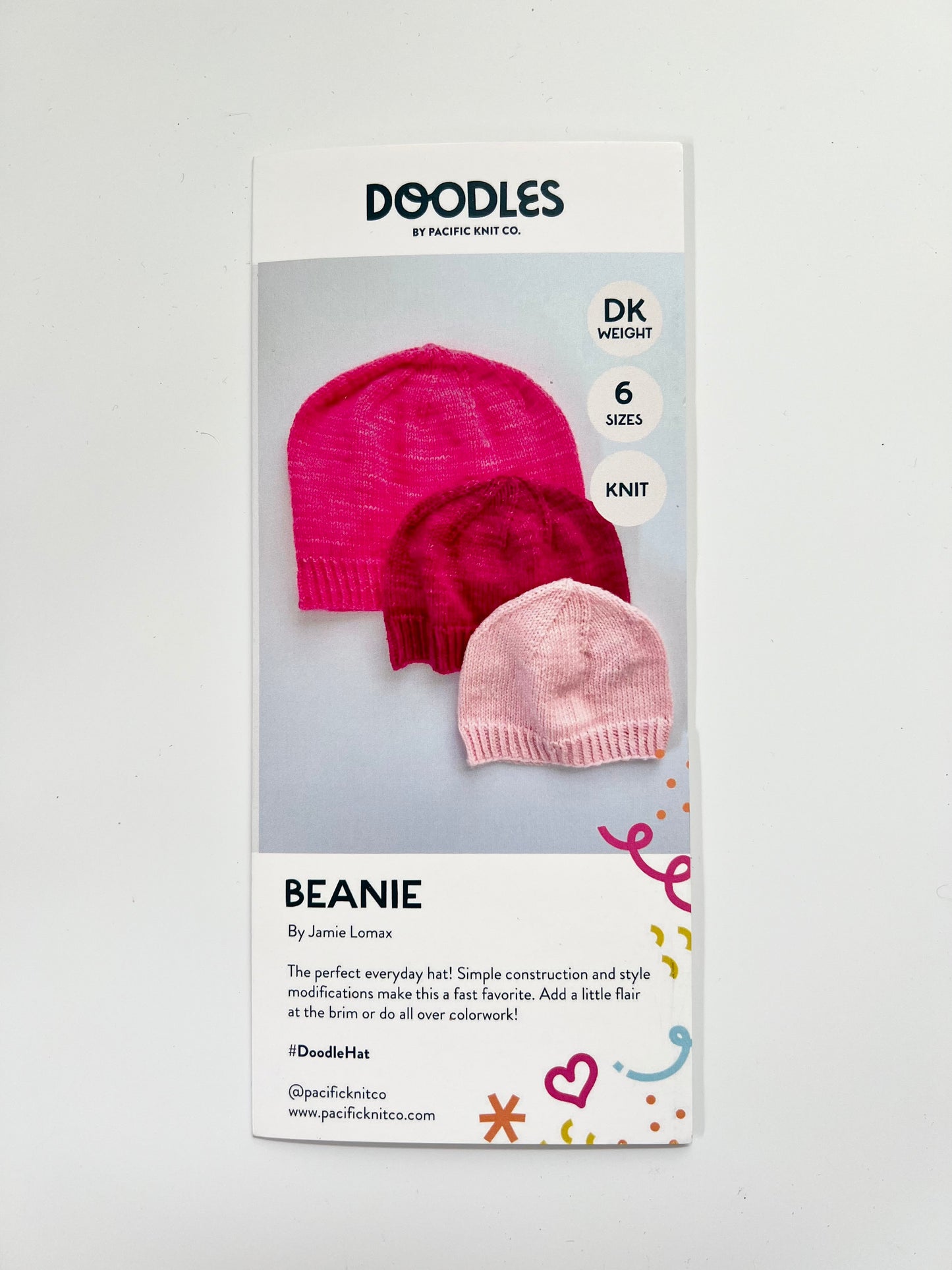 Base Doodle Beanie - DK - Brochure - Pack of 10