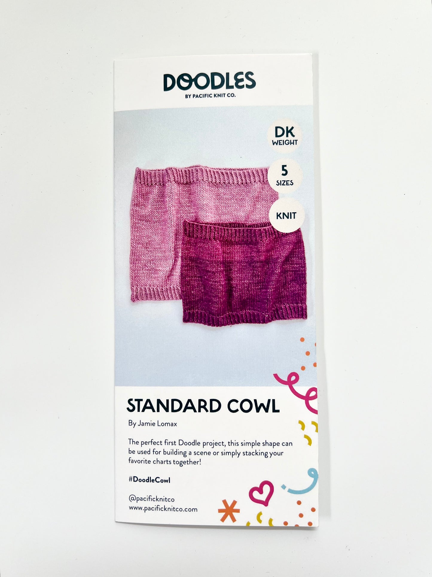 Base Doodle Cowl - DK - Brochure - Pack of 10