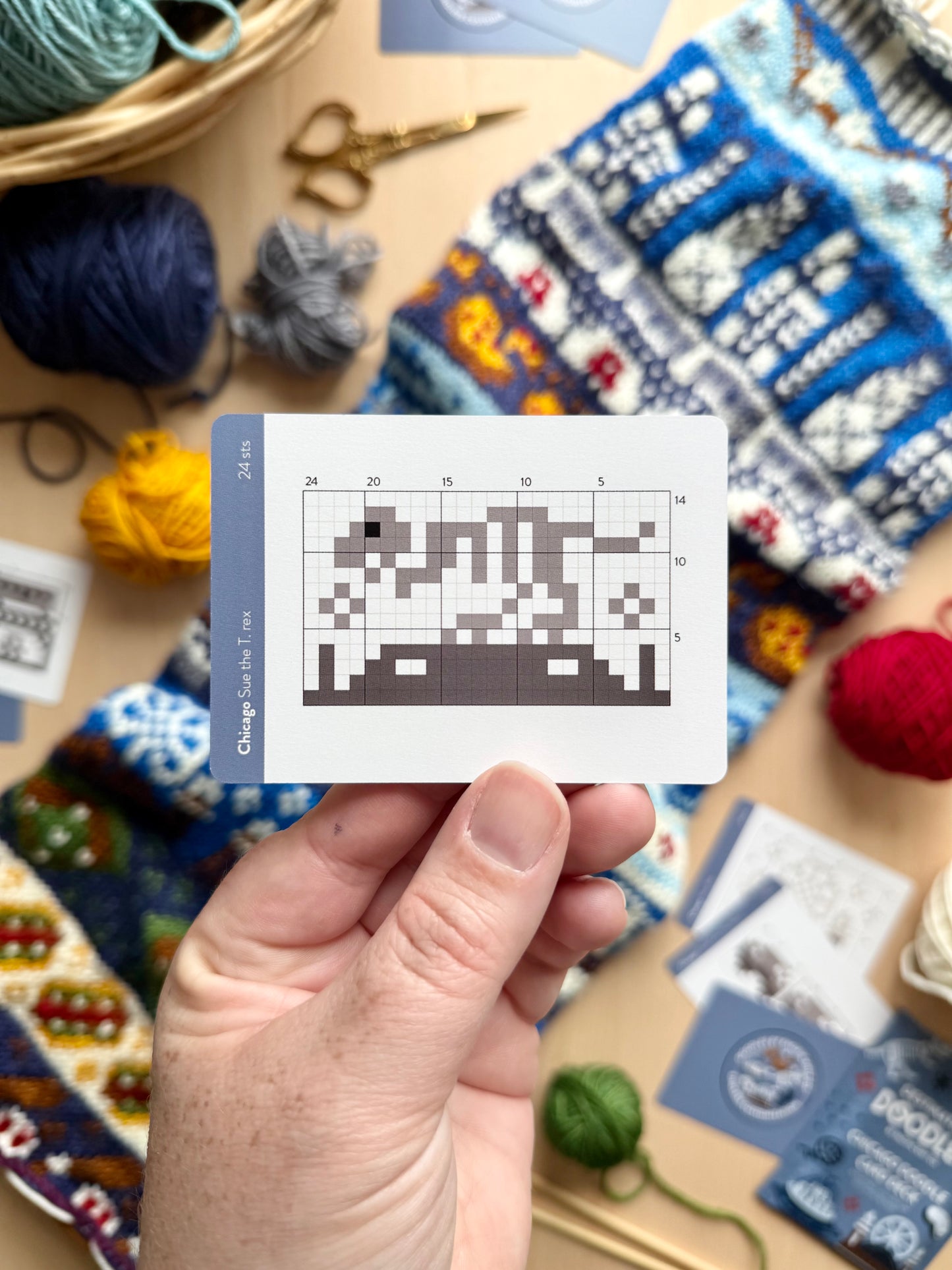 Chicago Doodle Card Deck (Foil Pack)
