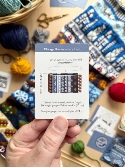 Chicago Doodle Card Deck (Foil Pack)