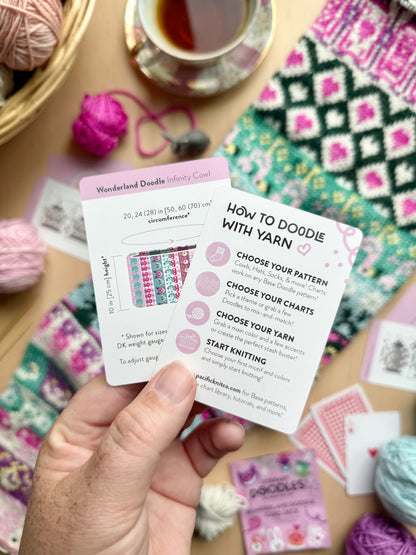 Wonderland Doodle Card Deck (Literary Foil Pack)