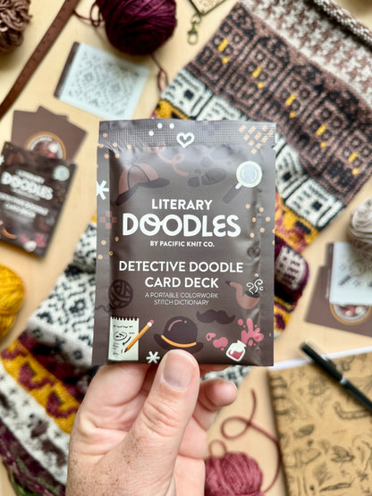 Detective Doodle Card Deck (Literary Foil Pack)