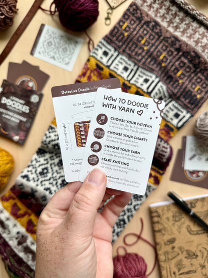Detective Doodle Card Deck (Literary Foil Pack)